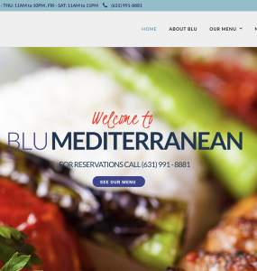 Blu Mediterranean Restaurant New York